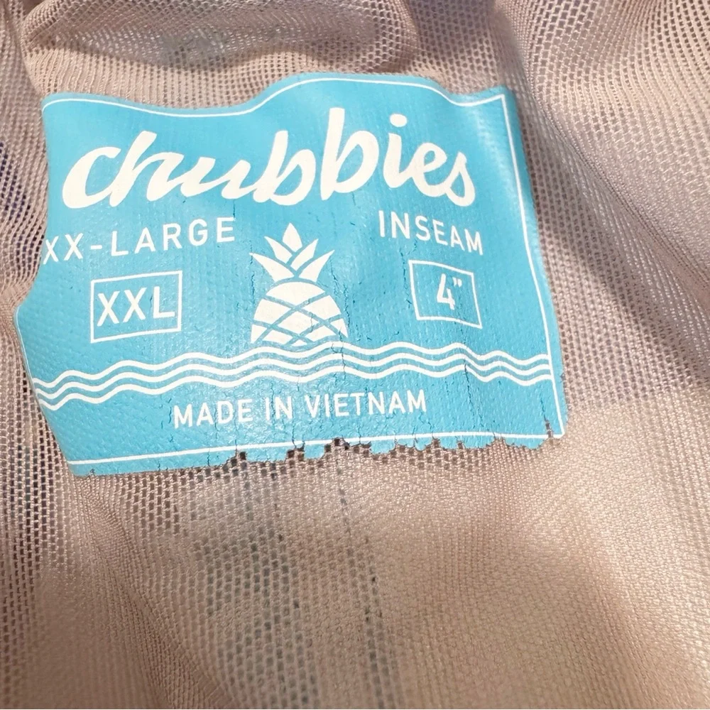 Chubbies The Newports Striped Swim Trunk 4” XXL